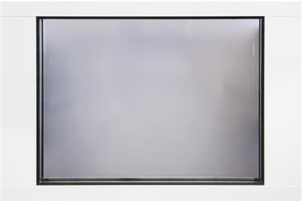 Glazed panel. Made with anodized aluminum profiles, painted in any ral color and Wood Type. Available with various buffer solutions